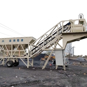 Estación de hormigón premezclado Central Beton Planta de dosificación móvil 50M3 75M3 90M3 120M3 Planta de mezcla de hormigón portátil - Product Image 2