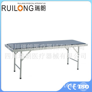 เตียงพยาบาลปรับระดับด้วยมือรุ่น Ruilong RC-056 ทำจากสแตนเลส ใช้ได้ทั้งที่บ้านและโรงพยาบาล - Product Image 4