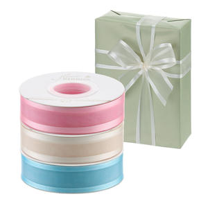 ริบบิ้นออร์แกนซ่าขอบกว้างรุ่น KBXS สำหรับตกแต่งเค้กวันเกิด งานแต่งงาน เทศกาลฤดูใบไม้ผลิ คริสต์มาส ดอกไม้ <span class=keywords><strong>ขนม</strong></span> และของตกแต่ง - Product Image 5