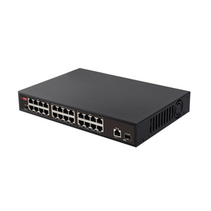 24 Port PoE <b>Network</b> <b>Switch</b> Full Gigabit 10 100 1000Mbps For Monitoring And Access Points - Product Image 1