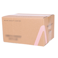 Hochwertige Hautpflege-Qualität Kraftpapier-Flachdeckelboxen Glitzer UV-Blockierend Feuchtigkeitsbeständig Individuelle Drucke für Seren Cremes Sets