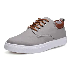 2023 Novos Sapatos de Lona Versão Coreana dos homens Versátil Sapatos Casuais Tendência Extra Large Board Shoes Men's