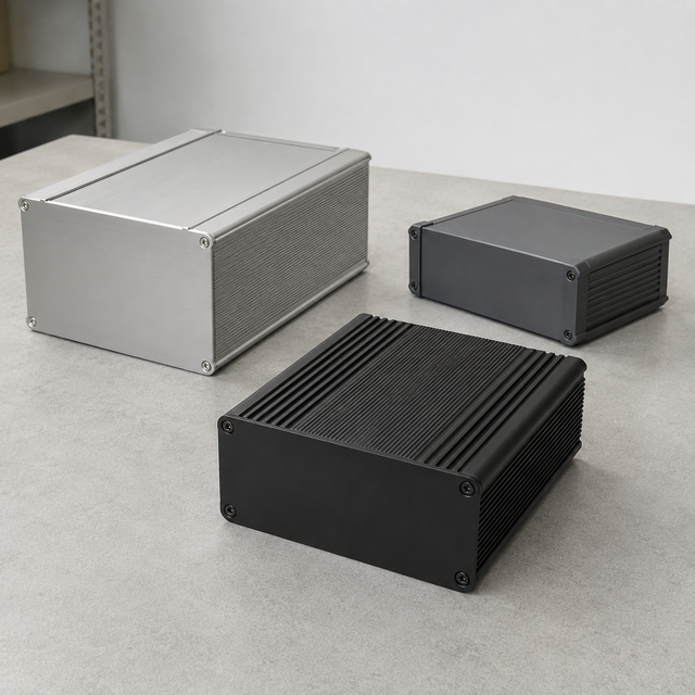 Custom OEM IP65 Aluminum Profile Enclosure Box Manufacturer for Industrial Electronics and Control Systems