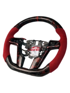 Volante Deportivo Universal para COMMODORE <span class=keywords><strong>HSV</strong></span> E123 / Pontiac G8 2008-2009 / Holden Commodore en Fibra de Carbono - Product Image 3