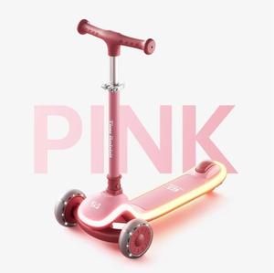 Adjustable Height Foldable Alloy Children's Scooter Illuminated LED Wheels 3-10 Year Olds Modern for Outdoor Use Featuring <strong>Three</strong> - Product Image 2