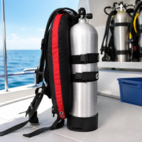 Ajustable pour la plongée en BCD |   Gilet de flottabilité avec harnais de maintien du réservoir |   Système de contrôle de flottabilité dorsal en nylon