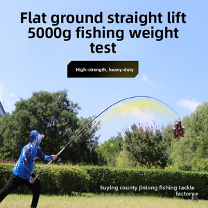 Canna da Surfcasting in Fibra di Carbonio 3.6m-4.5m, Potenza Elevata 5000g Drag, Canna da Pesca Telescopica per Mare e Scogliera, Lancio a Lunga Distanza - Product Image 5