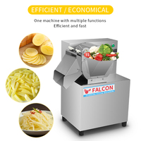 Machine à broyer et à hacher automatique pour aliments, idéale pour les hôtels, pour la préparation de purées de pommes de terre, de piments, de gingembre, d'ail, de fruits frais et de légumes.