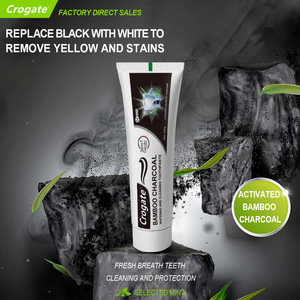 Than tre cao cấp than hoạt tính Kem Đánh Răng đen pha lê dán loại bỏ vết bẩn hơi thở tươi đặt hàng số lượng lớn - Product Image 3