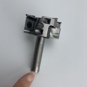 4 răng Carbide chèn phẳng Router bits bào bit gỗ livter nhà máy sản xuất CNC spoilboard bề mặt Router bit - Product Image 3