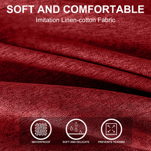 <span class=keywords><strong>Nappe</strong></span> de table professionnelle moderne écologique en velours tissé bordeaux 100% polyester, résistante aux taches et imperméable, pour <span class=keywords><strong>restaurant</strong></span> - Product Image 3