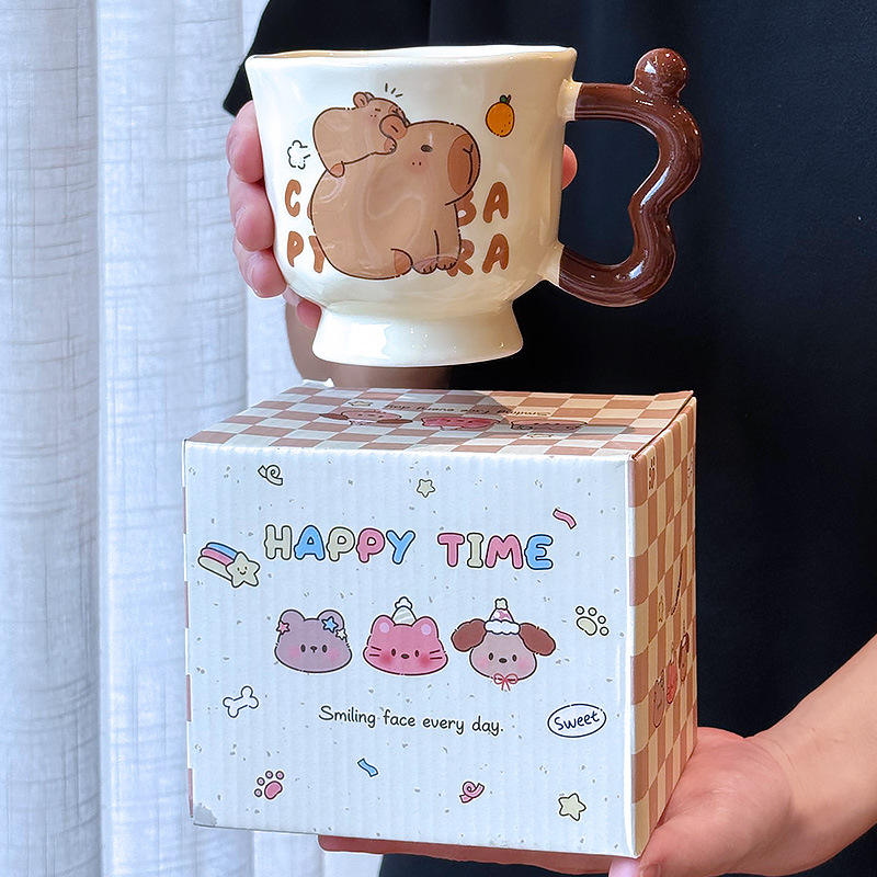 One large and one small single cup