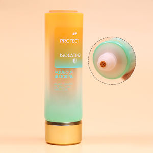 Tube à double compartiment en forme de pétale personnalisé avec bouchon à vis pour usage cosmétique - Stockage de crème - Product Image 1