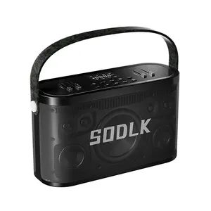 Sodlk boomsbox רמקול hifi קול שולחן עבודה באיכות גבוהה קריוקי רמקול חיצוני