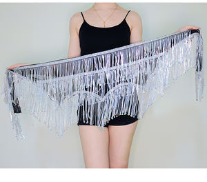 <span class=keywords><strong>Jupe</strong></span> de danse du ventre bohème sexy Yifusha, <span class=keywords><strong>jupe</strong></span> à paillettes scintillantes, costume, <span class=keywords><strong>jupe</strong></span> à franges, écharpe de hanche, pour performance, Noël, carnaval - Product Image 5