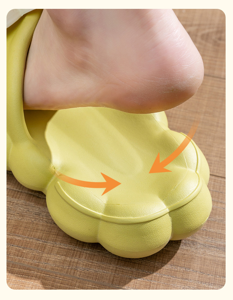 Girls Platform Shoes EVA Non-slip Slides Sandals Designer Bedroom Slippers For Women