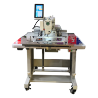 Escáner opcional Máquina inteligente de computadora de alta eficiencia Máquina de coser de cuero con patrón completamente automático para coser cuero Industrial