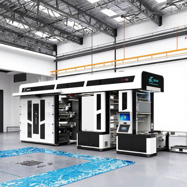 High-Precision Printing  8 Color Flexographic Printer for Cold Forming Foil