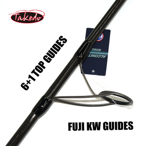 TAKEDO TK19017 IM10 Canne à pêche en fibre de carbone 9 '10' 3.0lbs 3.25lbs 3.5lbs Canne à pêche à la carpe Fuji Guide ALPS Reel Seat Carp Fishing Rods - Product Image 5