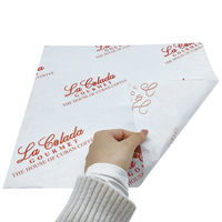 Papier de soie personnalisé pour emballage de vêtements, livraison rapide, papier d'emballage métallique pour vêtements, papier sulfurisé