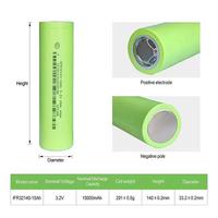 Batería cilíndrica LiFePO4 de grado A 32140 15Ah 3.2V 48Wh para almacenamiento de energía solar, celda de litio 32140 3.2V 15000mAh
