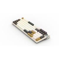 Clavier mécanique sans fil BT5.0 de haute qualité OEM 97 touches + bouton 2.4Ghz multi-appareils avec bouton pour Win/iOS/Android