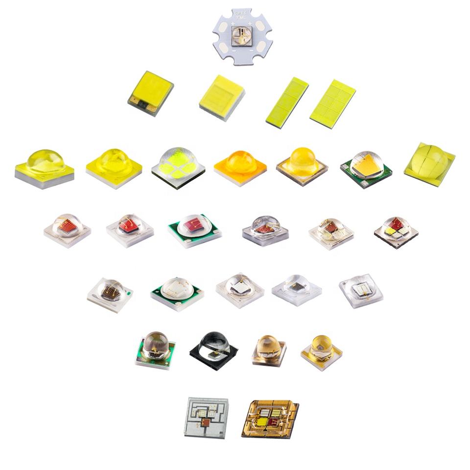 9V 30W CSP 3570 LED Headlight Chip - Red, Green, White & Blue Options ...