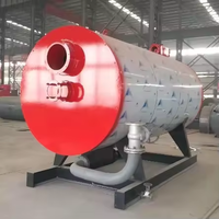 Yongxing Industriel 1t 5t 10ton Huile Légère Diesel Chaudière À Vapeur À Gaz Naturel 3 Passe Tube De Feu 4ton 2ton Chaudière À Gaz