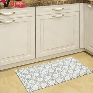 Factory Price Customized Design Kitchen Mats Anti Fatigue Non Slip Waterproof Kitchen Rug