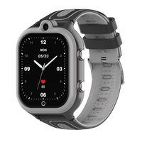 Montre GPS pour enfants 4G de 1,85 pouce, téléphone avec fonction SOS, localisation GPS, appels vidéo, appels téléphoniques, réponse automatique, montre intelligente
