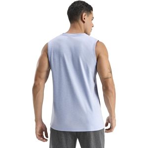 Men's Sporty Crew Neck Tank Top Quick Dry Breathable Ultra Soft 100% Polyester 180g Fabric <b>Athletic</b> Gym Running Tee - Product Image 2