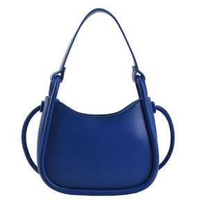 Bolso de Mano Half Moon Pu para Mujer, Minimalista, con una Sola Correa, Cierre de Solapa, Ligero, para Uso Diario, Asa Redonda, 5 Colores - Product Image 2