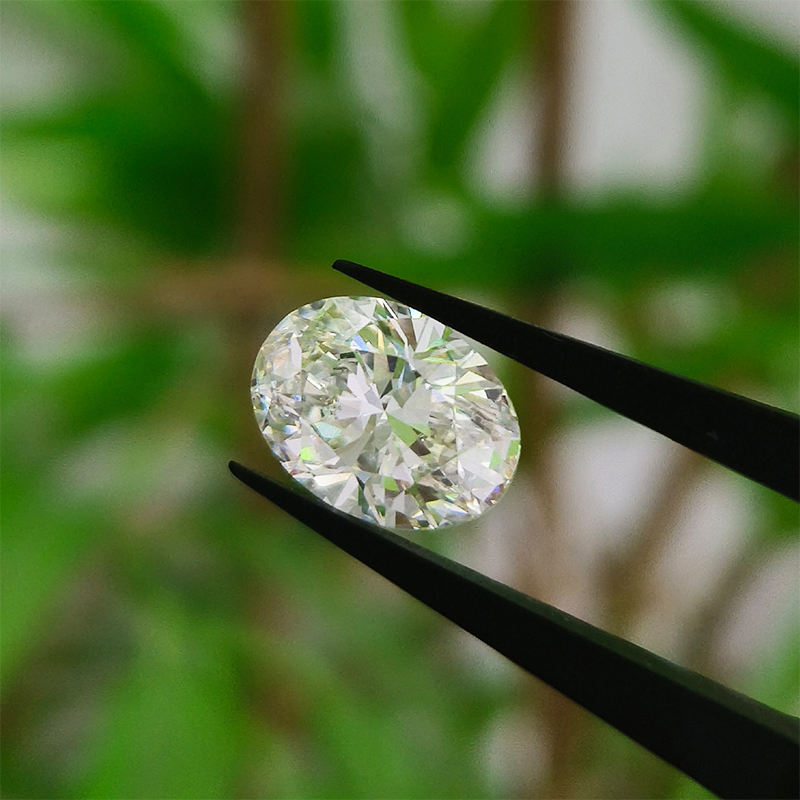 D Blanc Taille Ovale