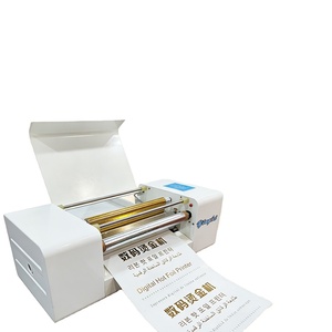Digital Automatic Hot Foil <b>Printer</b> Roll to Sheet Gold Stamping Machine for Paper <b>Leather</b> Label Packaging Foil Stamping Machine - Product Image 1