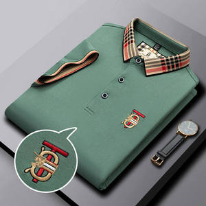 Éxito de Ventas Novedad 2025 <span class=keywords><strong>Polos</strong></span> de Diseñador de Alta Calidad para Hombre Tallas Grandes Elegantes con Bordado Personalizado - Product Image 6