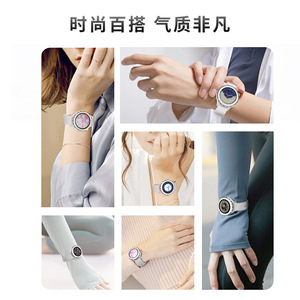 G20 Smart Watch Round Dial Silicone Band Heart Rate Monitor Sleep Tracker Bluetooth Calling Women's Wearable - Product Image 3