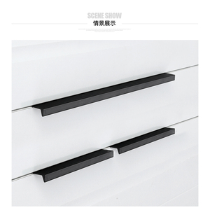 Poignée dissimulée en alliage d'aluminium pour porte d'armoire, longueur max. 1,2 m, design caché pour armoire, tiroir, meuble à chaussures - Product Image 2