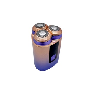 Mini rasoir électrique rotatif à trois lames rechargeable par USB, étanche IPX5, pour homme, usage domestique - Product Image 4