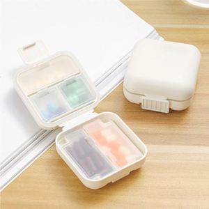 กล่องยา 5 ช่อง ขายดี กล่องพลาสติกสำหรับใช้ประจำวันและพกพาสะดวก - Product Image 2