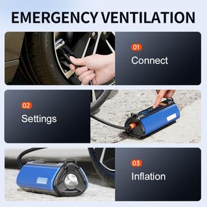 <span class=keywords><strong>6</strong></span> trong <span class=keywords><strong>1</strong></span> LED hiển thị 12V battery Booster sạc khẩn cấp 3000A Xách Tay Xe nhảy khởi động ngân hàng điện với máy bơm không khí - Product Image 6