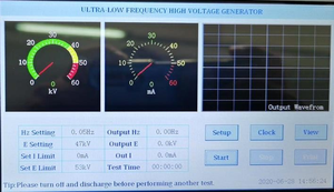 AC Hipotテスター60kVポータブル0.1Hz <span class=keywords><strong>VLF</strong></span>抵抗電圧テストセット - Product Image 6