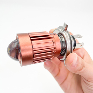 오토바이 조명 시스템 LED 프로젝터 헤드램프 12W DC 9-85V 1200LM 하이빔/로우 빔 브랜드 새로운 오토바이 부품 액세서리 - Product Image 2