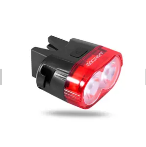 W09-B Gaciron 60 Люмен USB перезаряжаемая светодиодная Водонепроницаемая велосипедная задняя фара Велосипедный тормозной фонарь велосипедная задняя фара