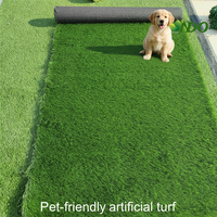 Gazon artificiel paysager, mini terrain de football, gazon synthétique, gazon artificiel pas cher de Chine pour jardin