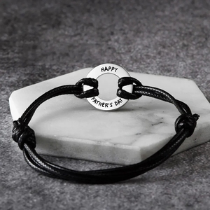 Tùy Chỉnh Khắc Tên Thép Không Gỉ 18K Vàng Có Thể Điều Chỉnh Sợi Dây Thừng Cá Nhân Vòng Vòng Quyến Rũ Phụ Nữ Tay Chuỗi Dây Vòng Đeo Tay - Product Image 5