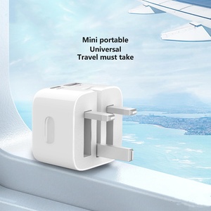 Adaptador de cargador de pared de enchufe británico original de alta calidad 20W tipo <span class=keywords><strong>C</strong></span> PD cable de carga rápida multi cargador para teléfono 15 16 - Product Image 3