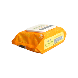 Lingettes démaquillantes à l'huile d'arbre à thé et à l'hamamamamélis, nettoyantes en profondeur pour femmes adultes, Non tissées, 40g/m2, OEM et ODM - Product Image 4