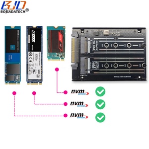 Tarjeta Adaptadora Nueva de Fábrica con Interfaz U.2 SFF-8639 a M.2 M-Key B-Key B+M para SSD <span class=keywords><strong>M2</strong></span> <span class=keywords><strong>PCIE</strong></span> <span class=keywords><strong>4.0</strong></span> <span class=keywords><strong>NVME</strong></span> y SATA de <span class=keywords><strong>2230</strong></span>, 2242, 2260 y 2280 - Product Image 3