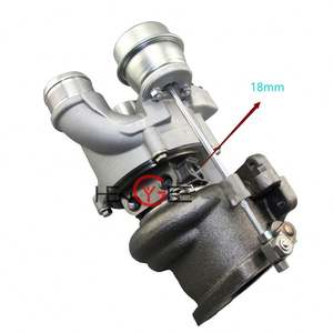 K03 Turbo Turbocompresor 2007-2016 para Mini Cooper Clubman S R56 R57 R58 53039880118 con actuador eléctrico - Product Image 1