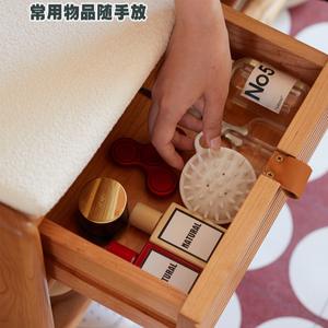 Banco de Madera Maciza Nórdico con Cojín y Almacenamiento, Mueble para Entrada con Zapatero - Product Image 3